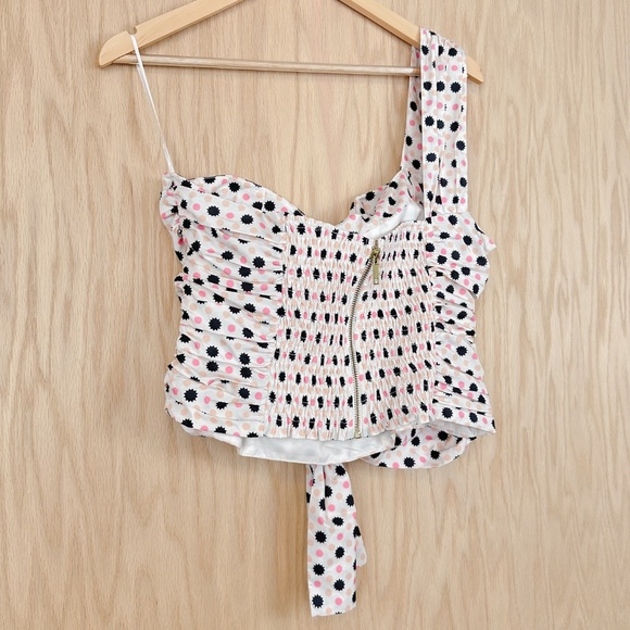 Maeve by Anthropologie Bow-Tie One-Shoulder Tank - Picture 10 of 14